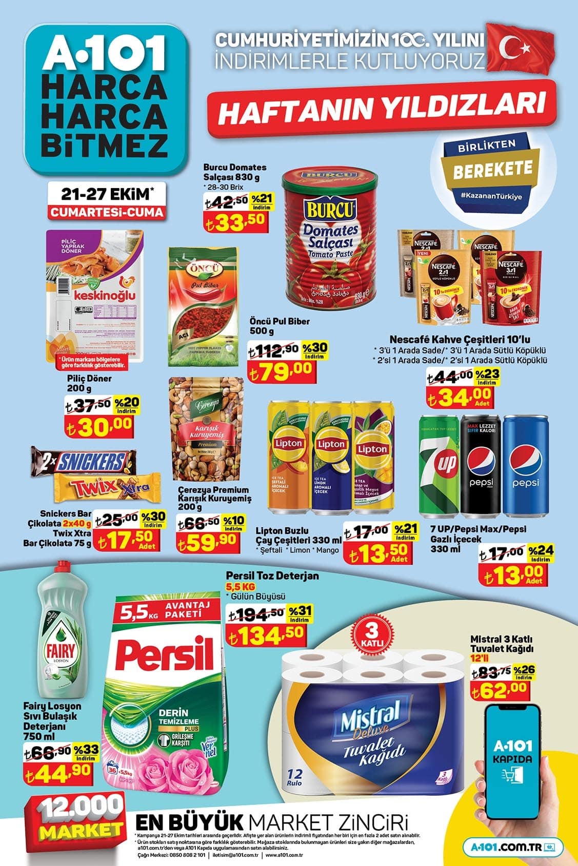 a101 Haftanın Yıldızları