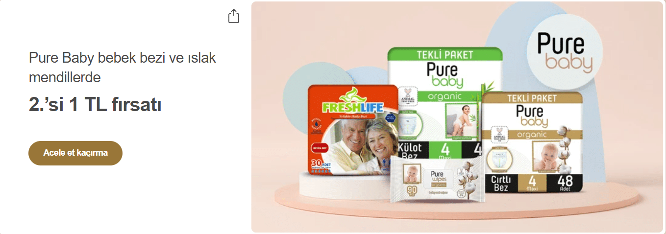 Purebaby 2 Al 1 Öde