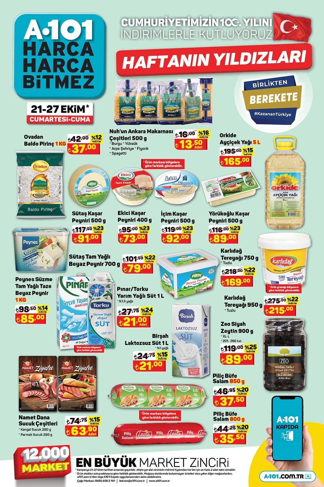 a101 Haftanın Yıldızları