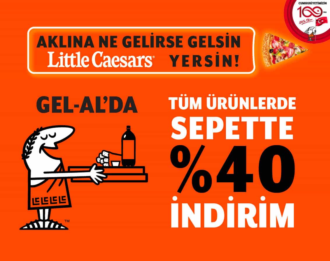 Kasım İndirimleri Little Caesars’da!