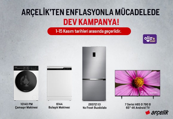 Arçelik’ten Enflasyonla Mücadelede Dev Kampanya!