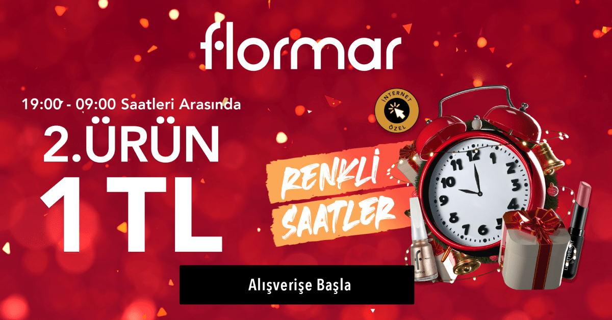 Flormar 2. Ürün Sadece 1 TL
