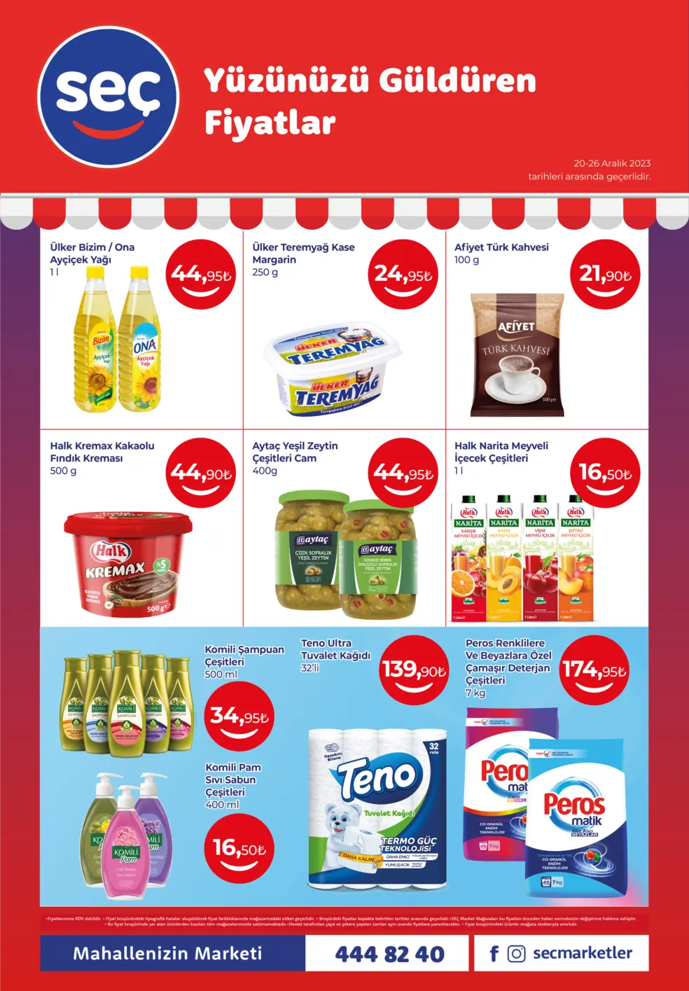 Seç market indirim kataloğu