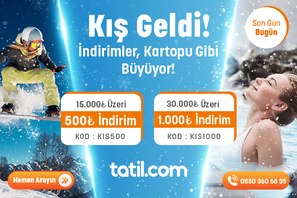  Kayak Otellerinde Erken Rezervasyon Fırsatları