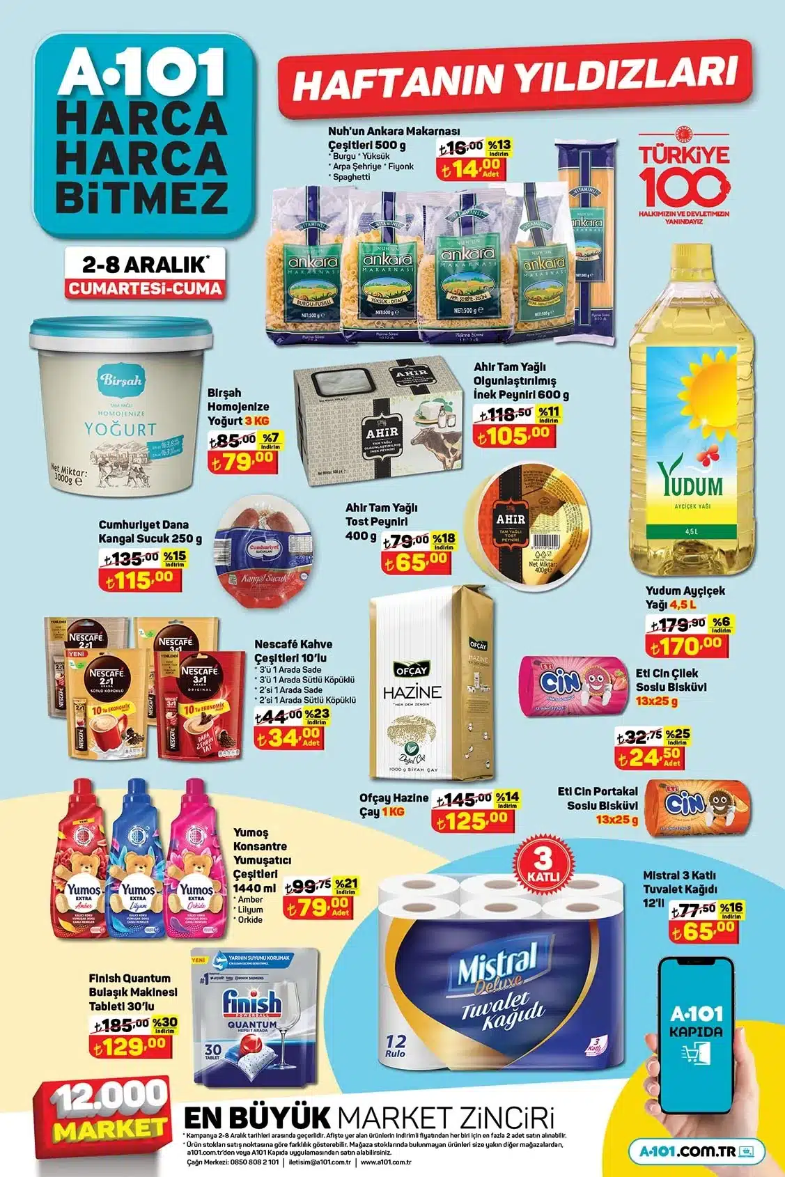 2-8 Aralık A101 kataloğu