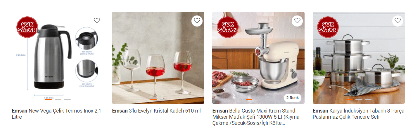 Karaca Geceye Özel İndirim