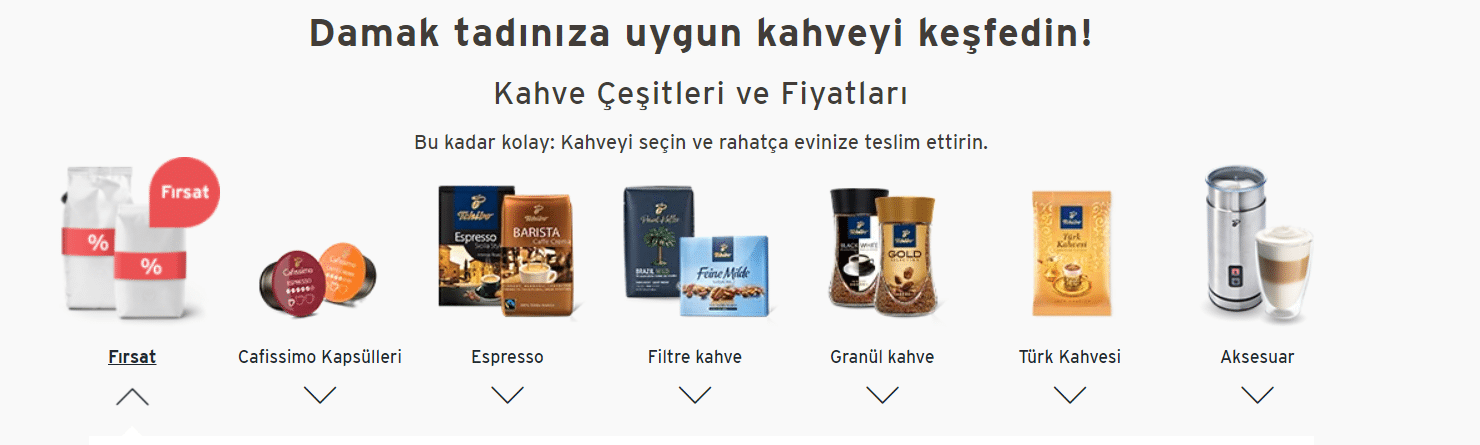 Tchibo Kahve Fırsatları