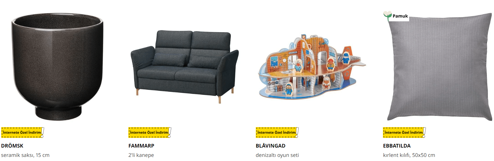 ikea indirimli ürünler, ikea fırsat köşesi