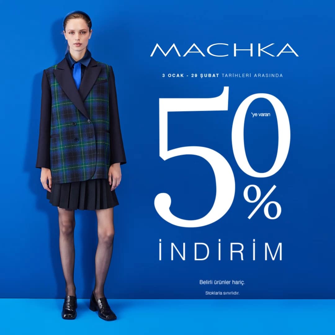 machka %50 indirim