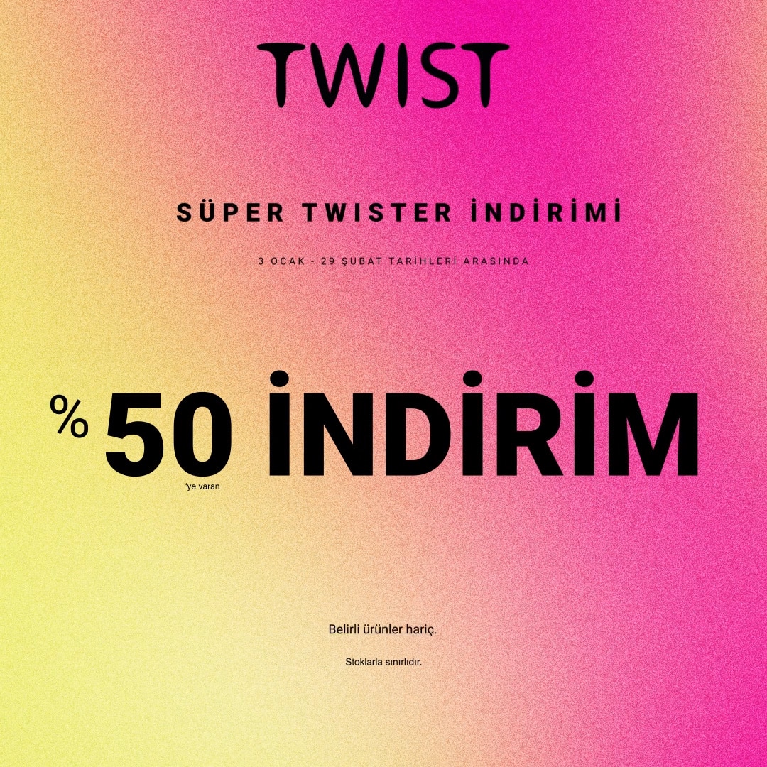  Süper Twister İndirimi