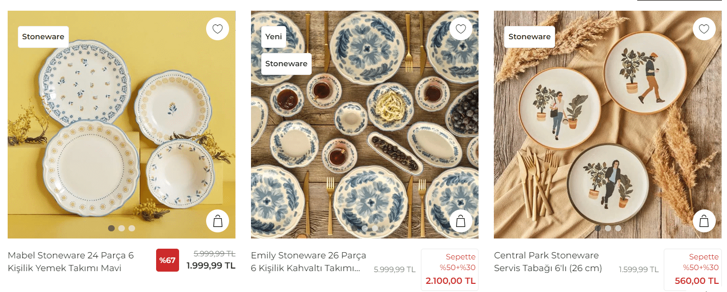 Bella Maison'da Ev ve Yaşam Ürünlerinde Kaçırılmayacak Fırsatlar! Sepette %30+%50 İndirim!