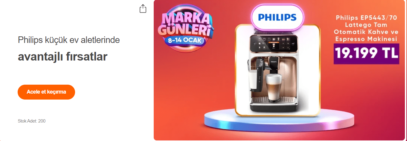 Hepsi Burada'da Philips Küçük Ev Aletlerinde Kaçırılmayacak Fırsatlar!