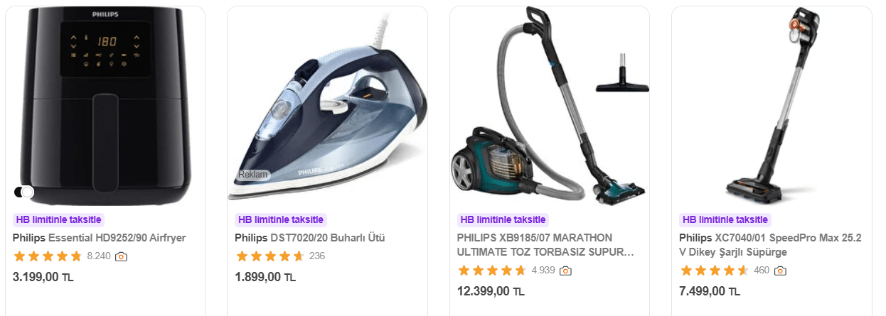 Hepsi Burada'da Philips Küçük Ev Aletlerinde Kaçırılmayacak Fırsatlar!