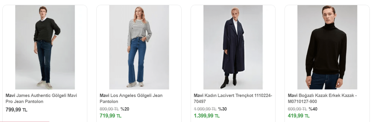 mavi indirim