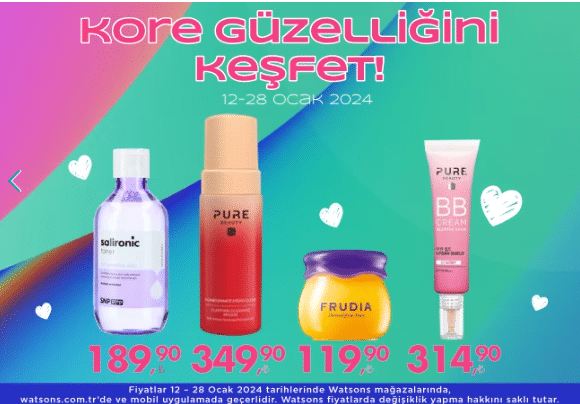 watsons kore ürünleri