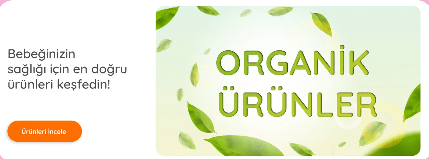 ebebek organik ürünler