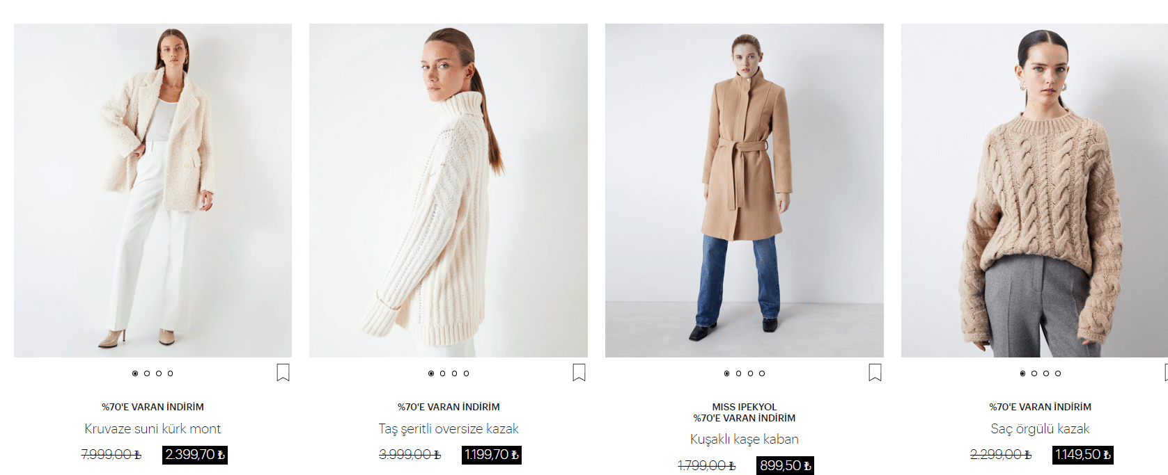 İpekyol %70 indirim