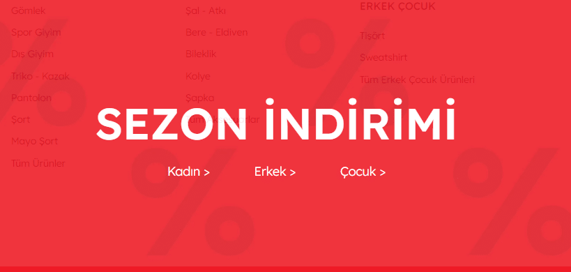 sezon indirimi