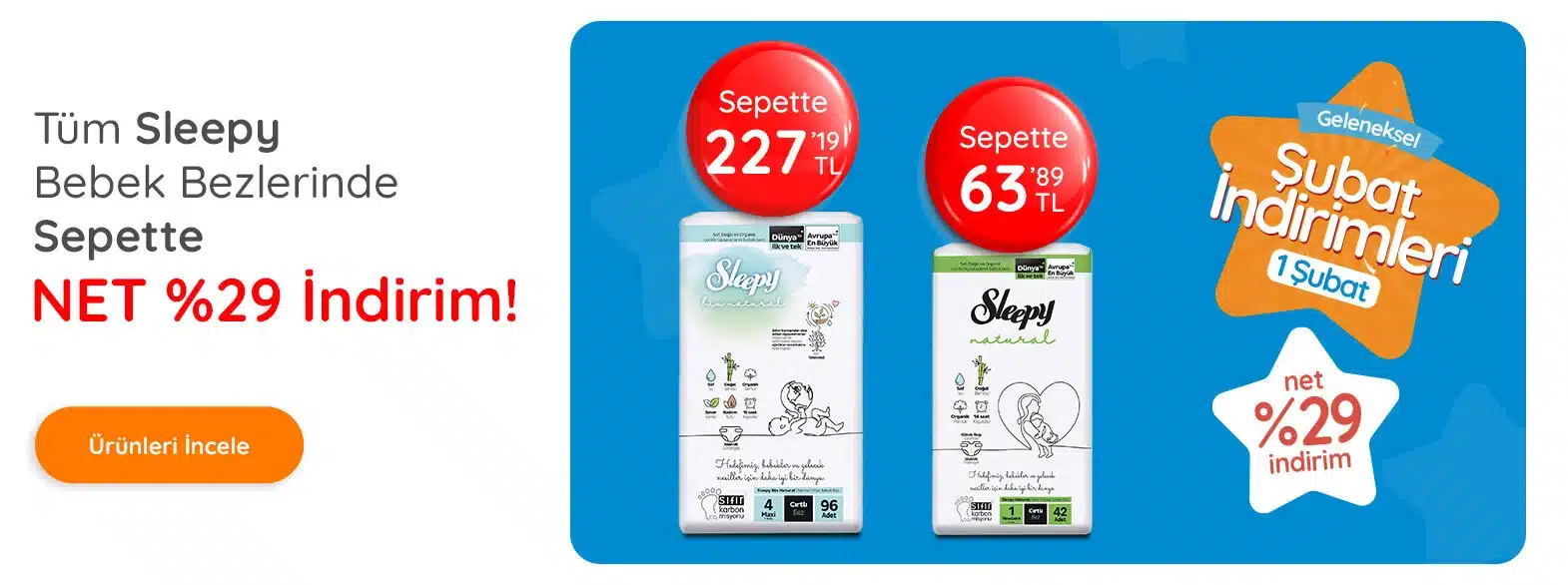 e-bebek şubat indirimleri